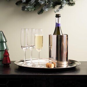🍾✨ NEW Enoluxe Wine Chiller – Stainless Steel Insulated Champagne & Wine Bucket